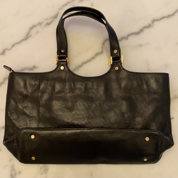 Tory Burch Purse Black Leather Purse - Picture 4 of 10